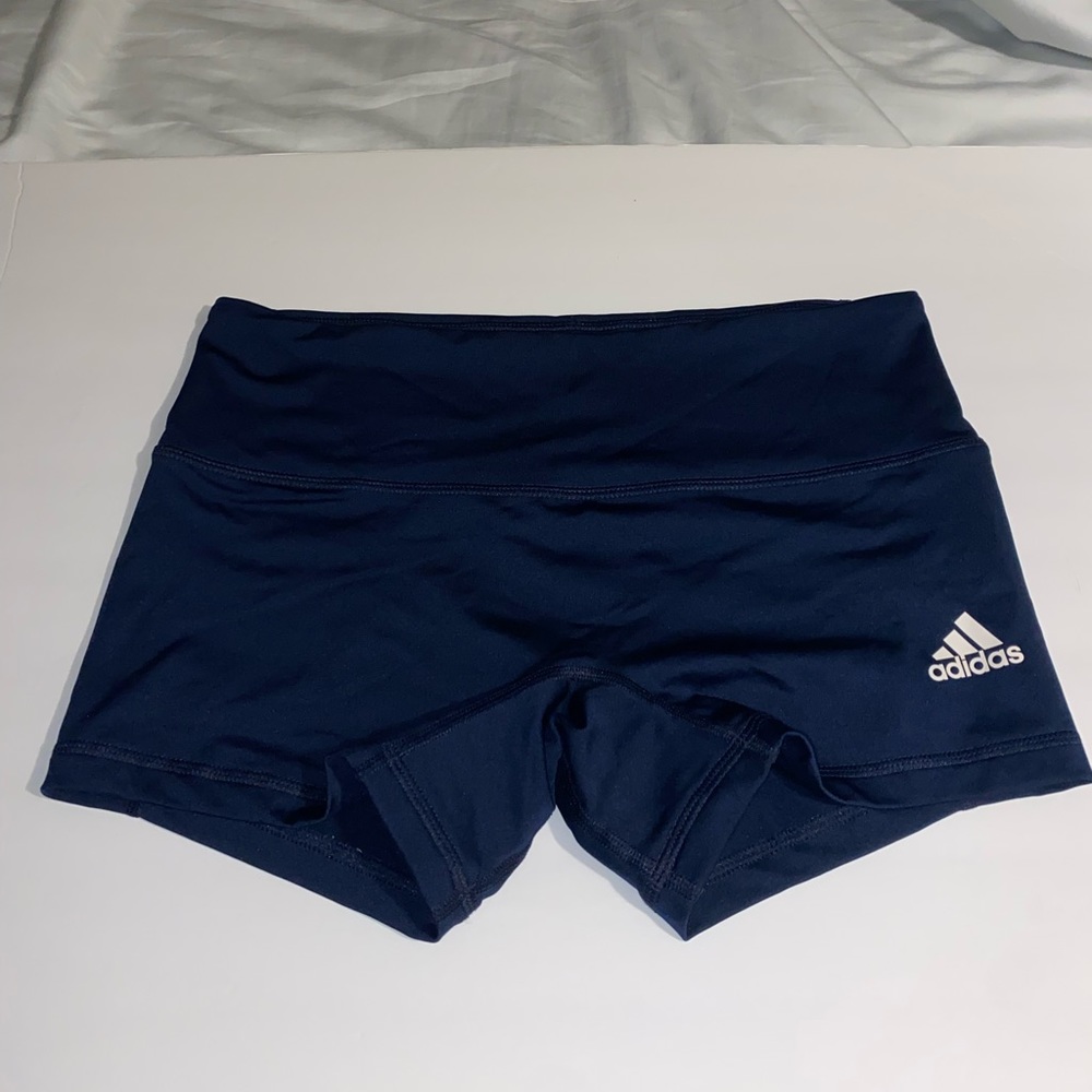 Navy adidas spandex
